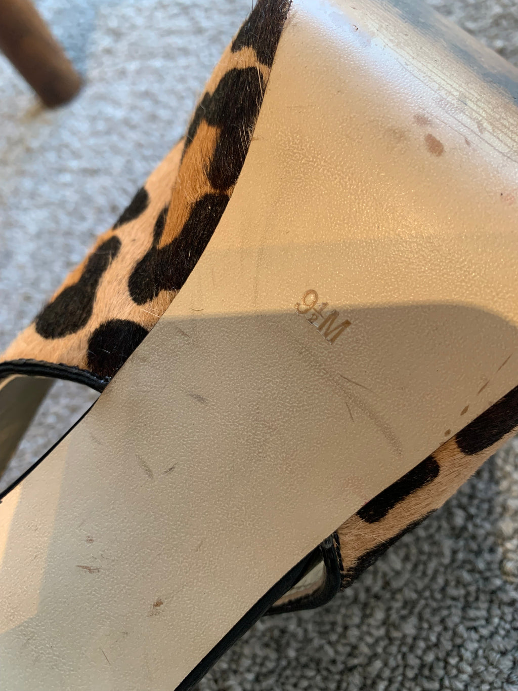 Leopard Guess High Heel Shoes