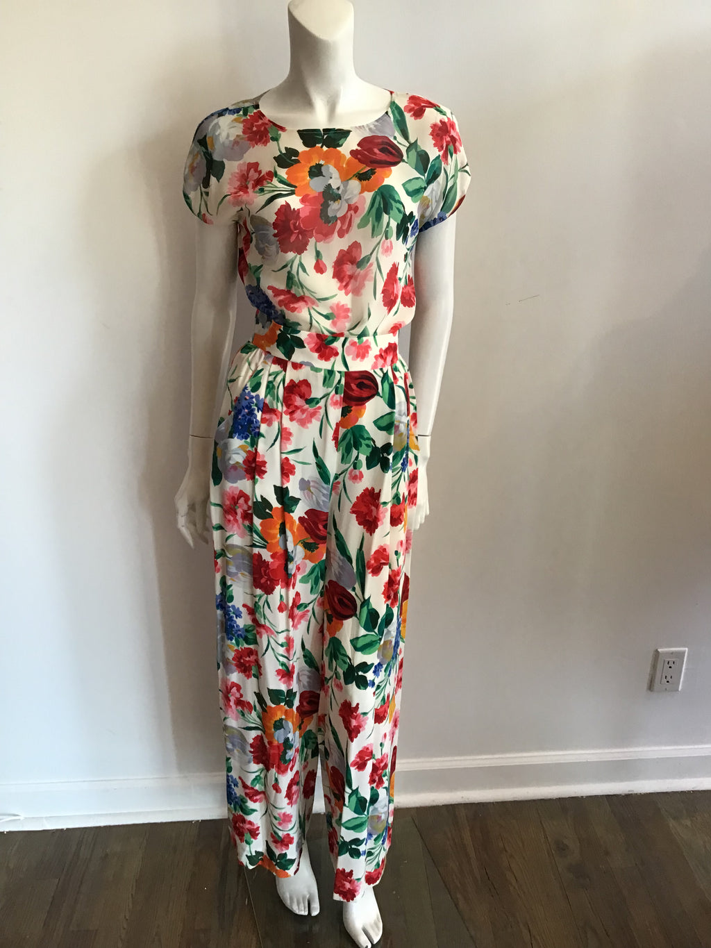 2000 Mary Ann Restivo 4 Piece Lounging Outfit Size 6