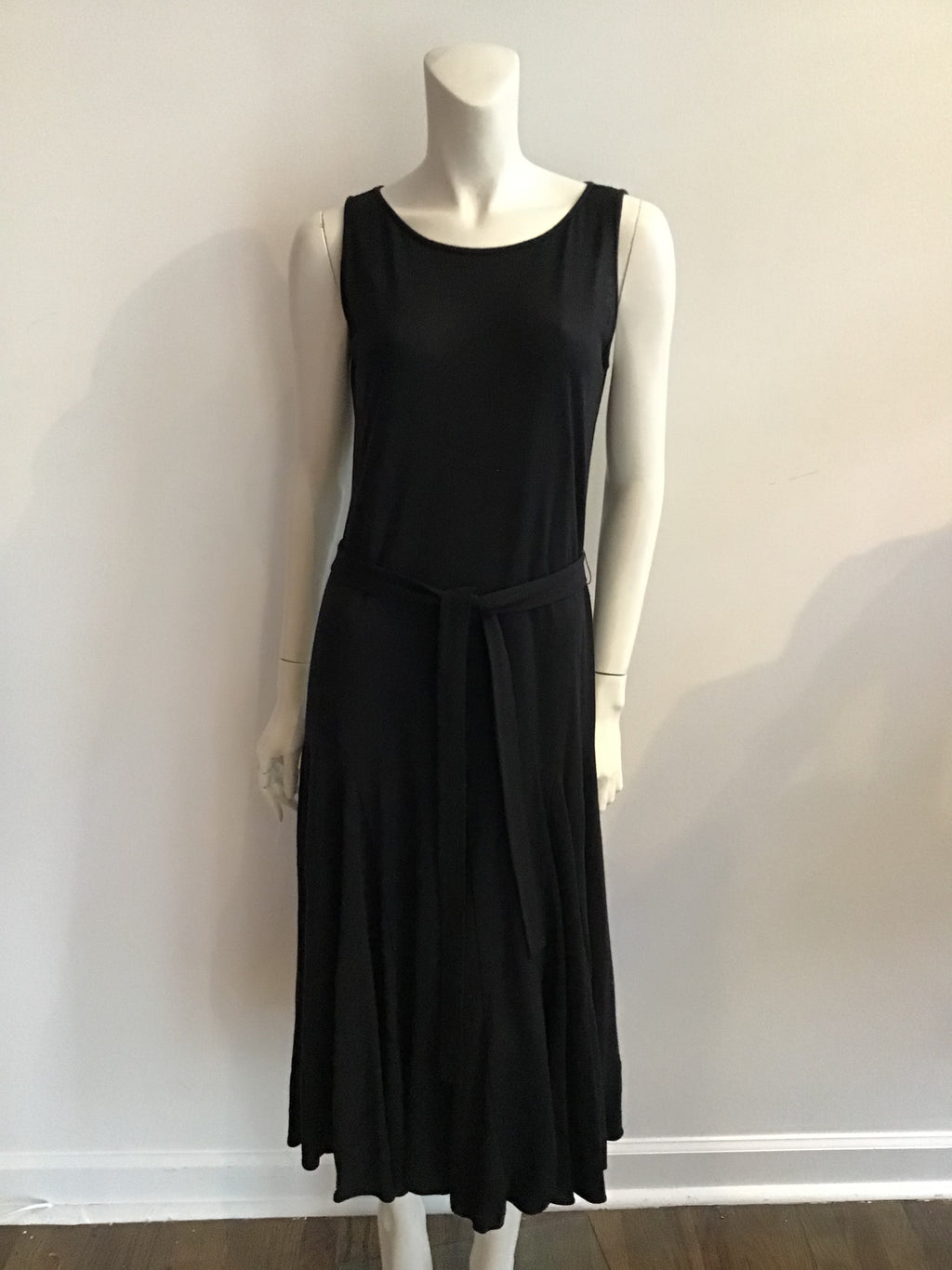 1970s Giorgio Saint’Angelo Black Knit Dress