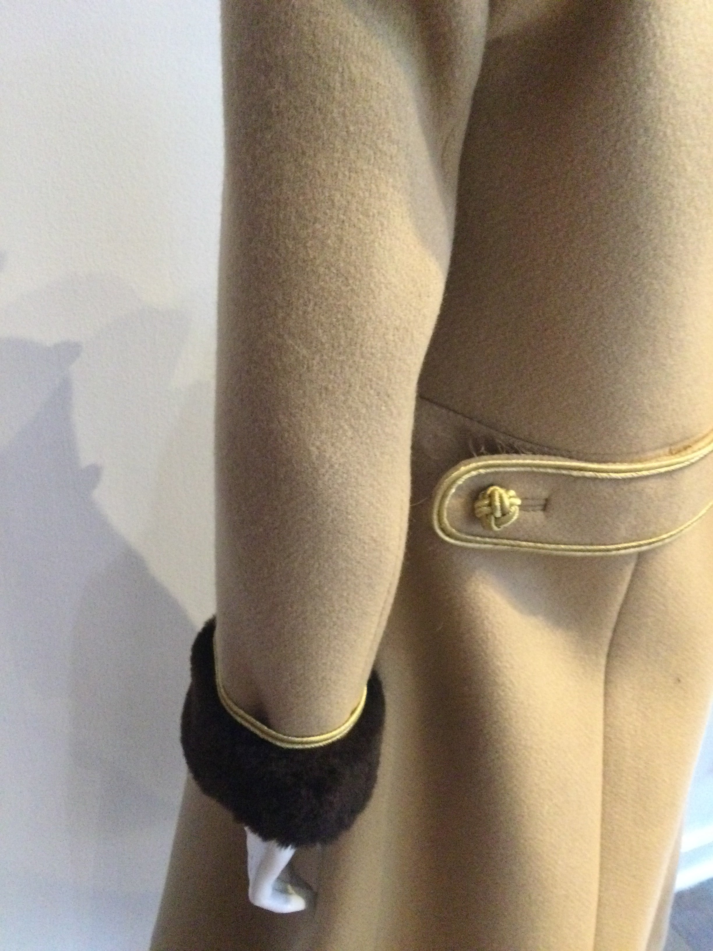 1970s Russian Look Evening Coat