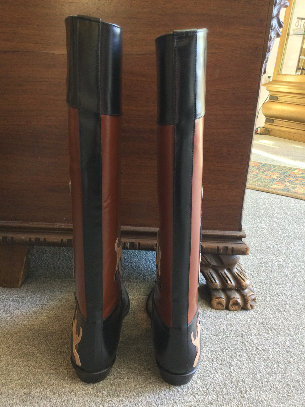 Beverly Feldman 80s Equestrian Boots