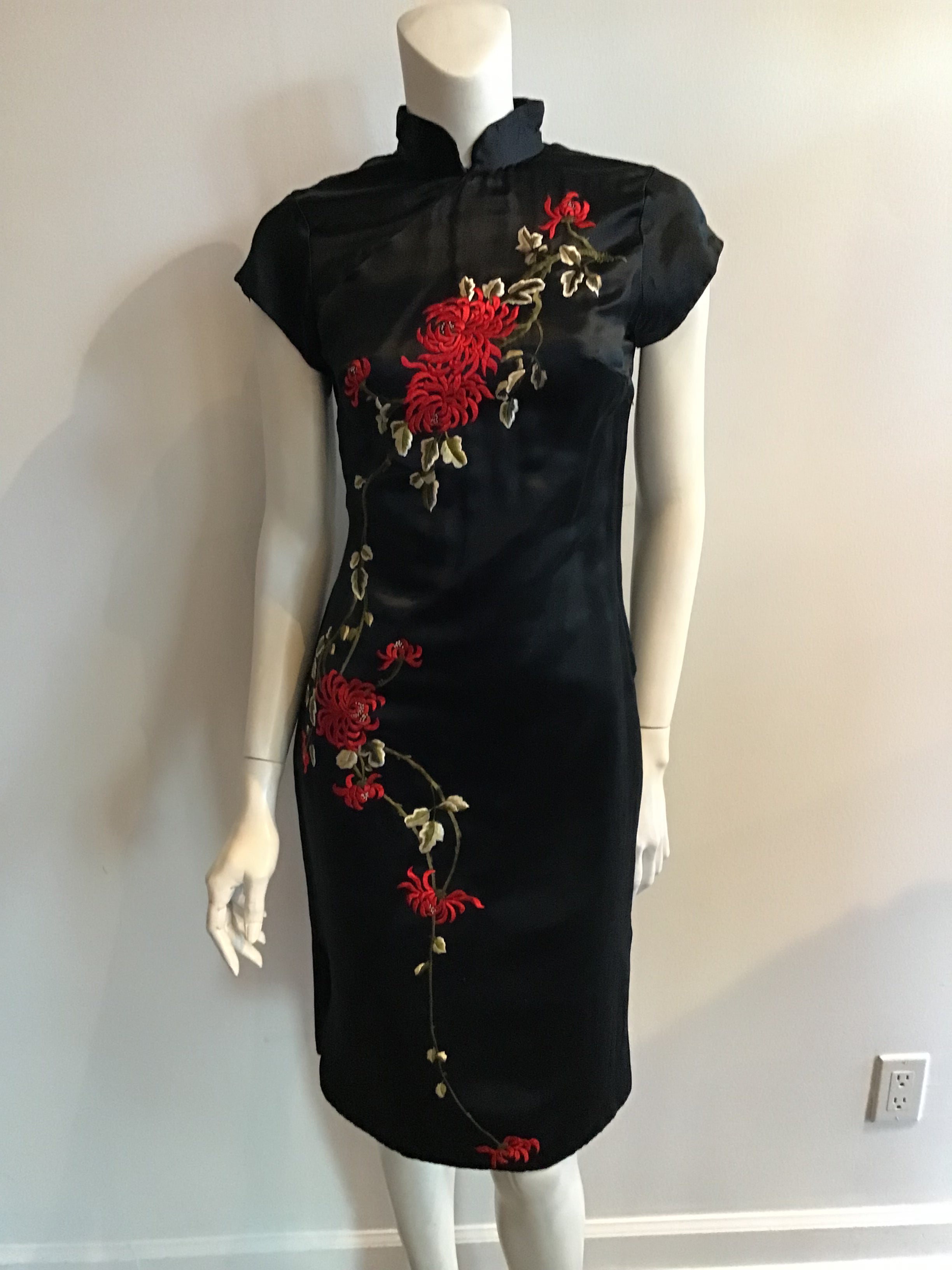 mandalay embroidered cheongsam dress Cheongsam | Stella Lunardy