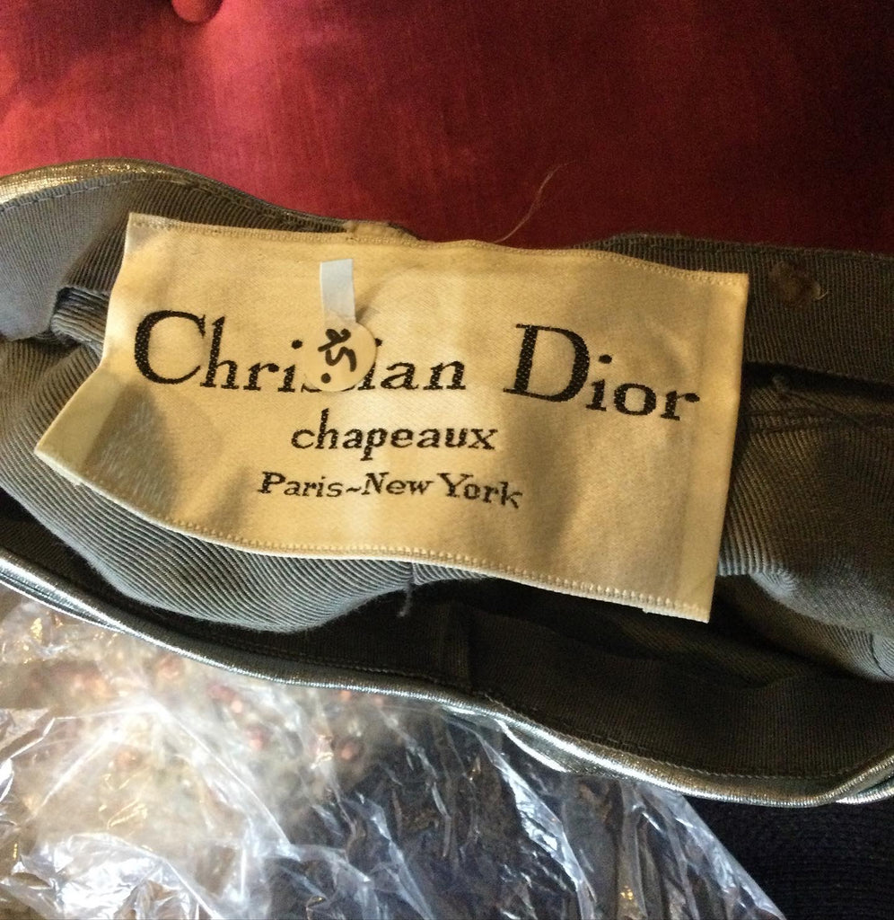 60s Christian Dior Turban
