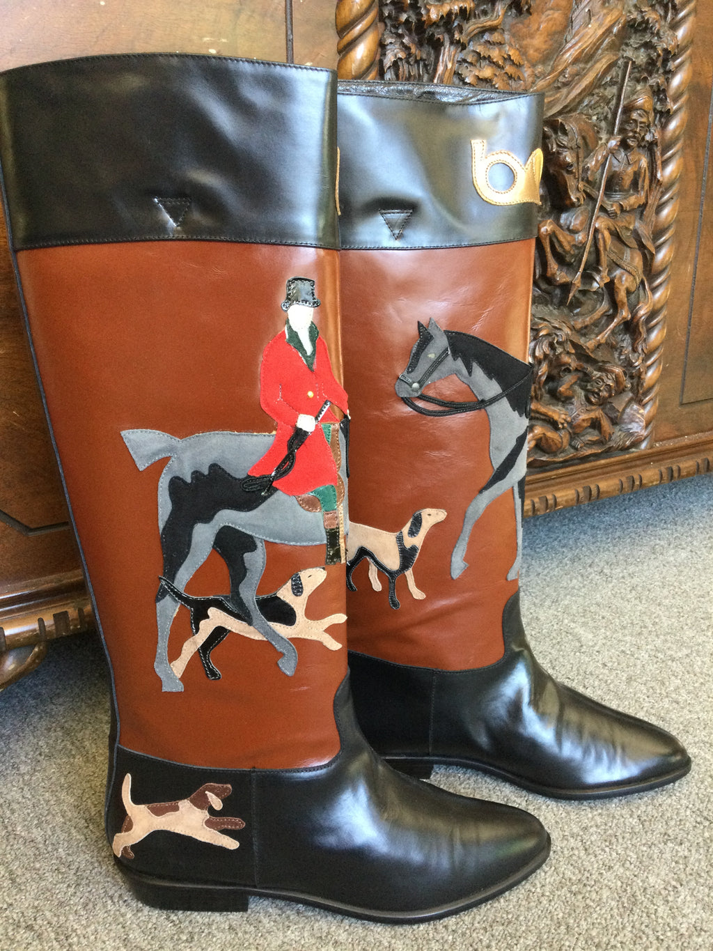 Beverly Feldman 80s Equestrian Boots