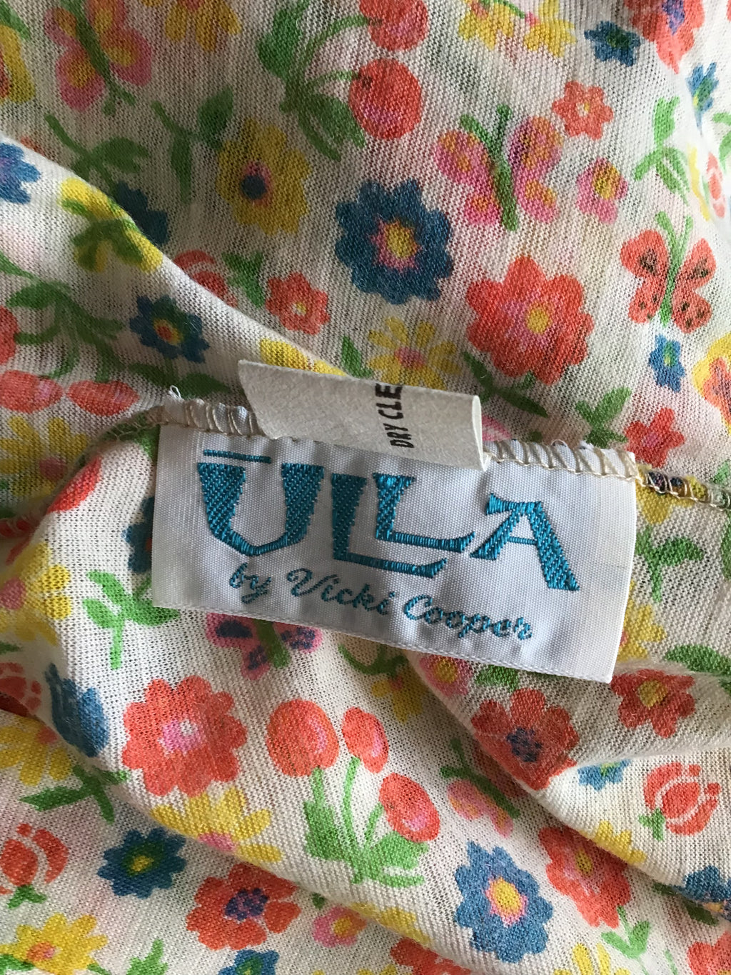 1970s Ulla by Vickie Casper Blouse