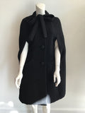 1950s Frank Gallant woven cotton/wool blend Evening Cape