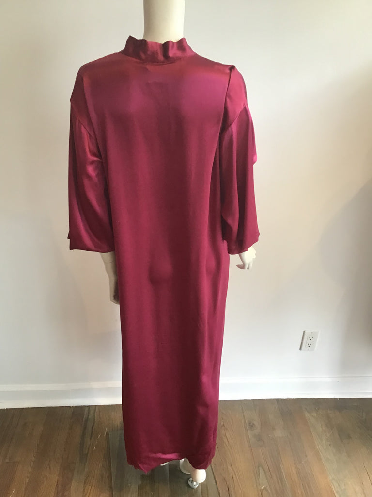Silk raspberry Nightgown