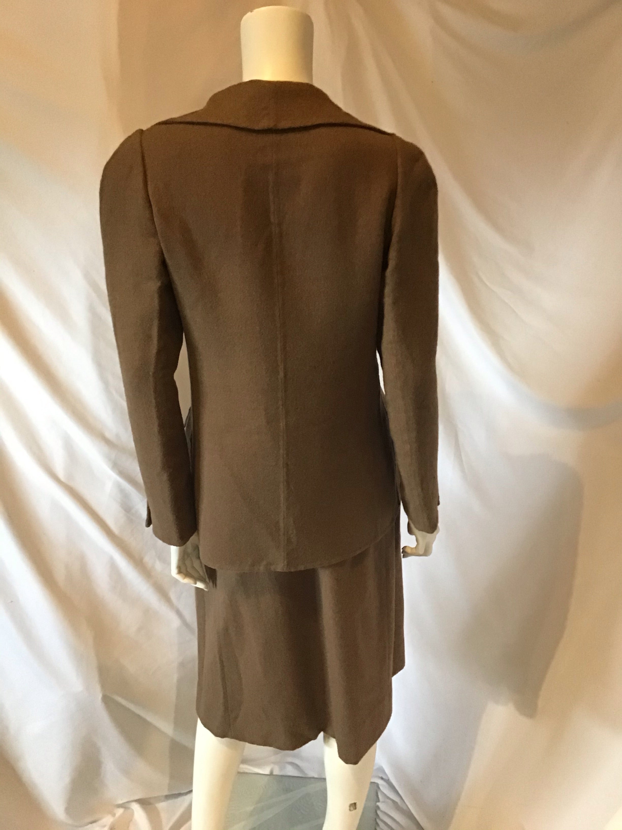 Halston 1970's Wool Suit