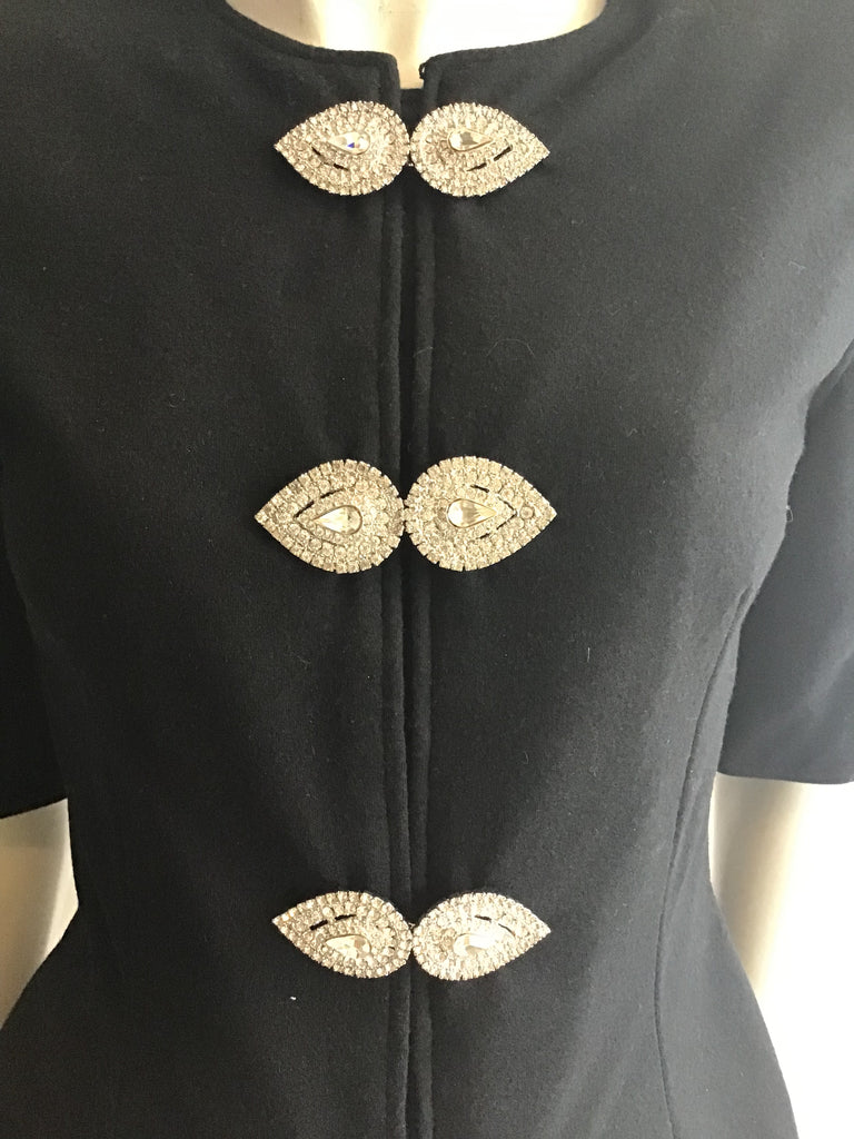 1980s Oscar de La Renta Cocktail suit Size 8