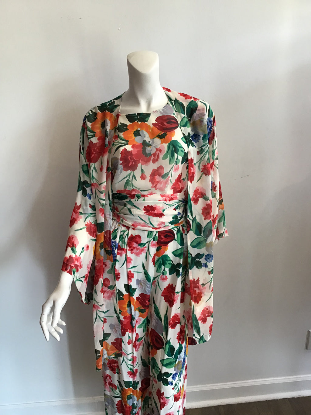 2000 Mary Ann Restivo 4 Piece Lounging Outfit Size 6