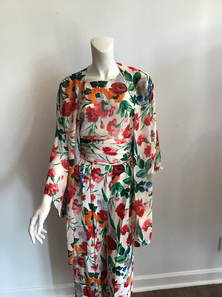 2000 Mary Ann Restivo 4 Piece Lounging Outfit