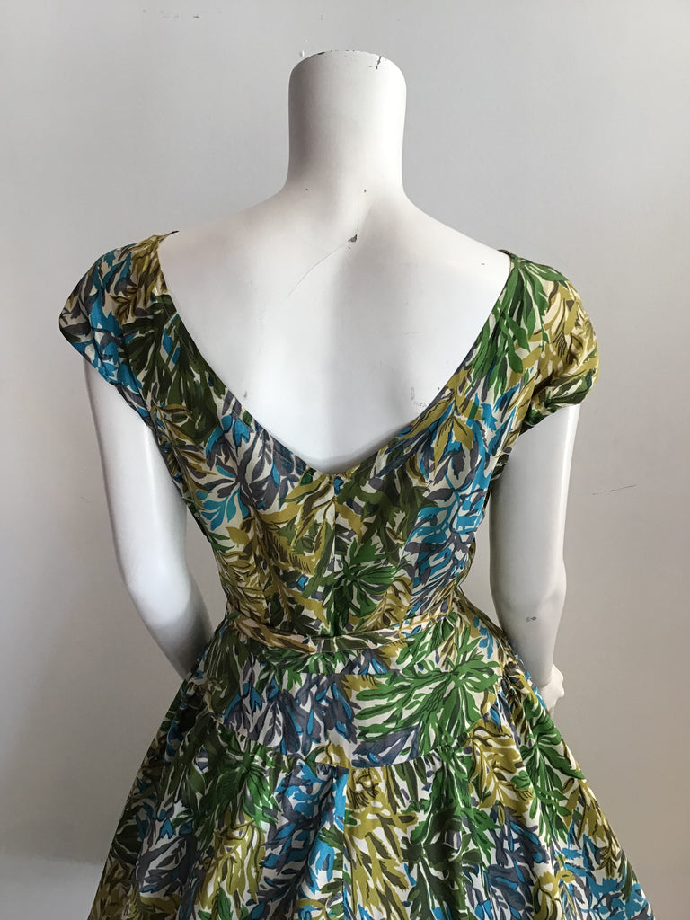 1950’s He ry Morgan Printed Cocktail dress