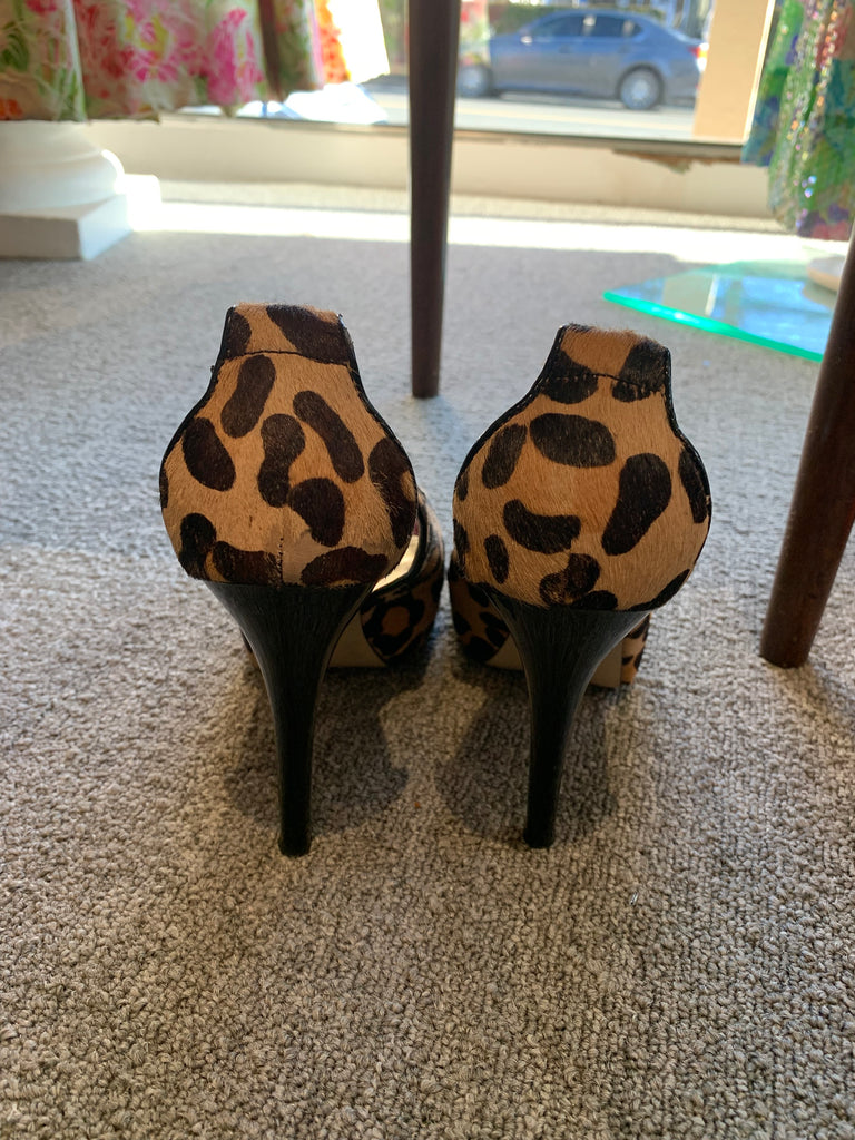 Leopard Guess High Heel Shoes