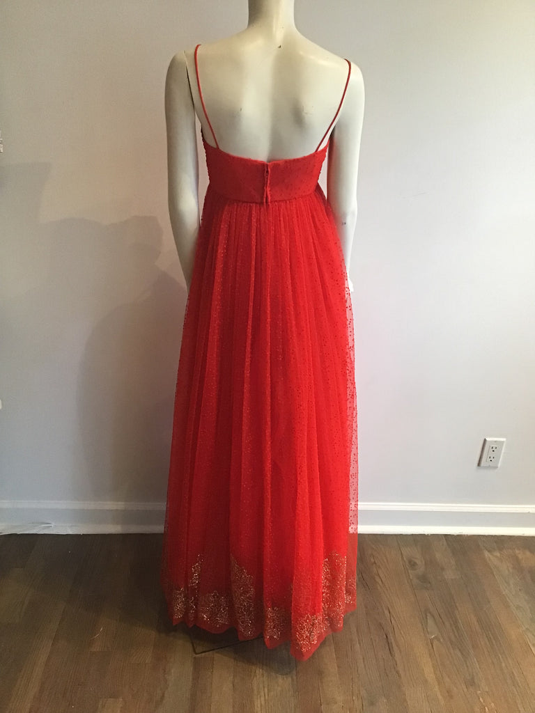 1970’s Alfred Bosand  Evening Gown