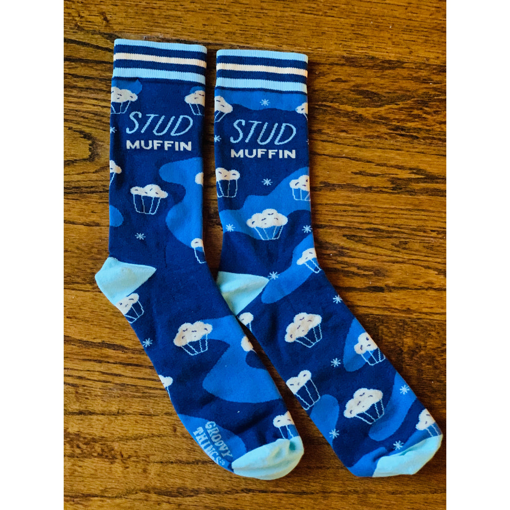Groovy Things Stud Muffin Men's Socks