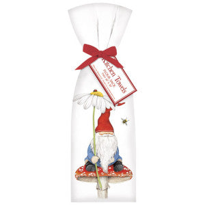 Mary Lake Thompson Toadstool Gnome Kitchen Towel Pair